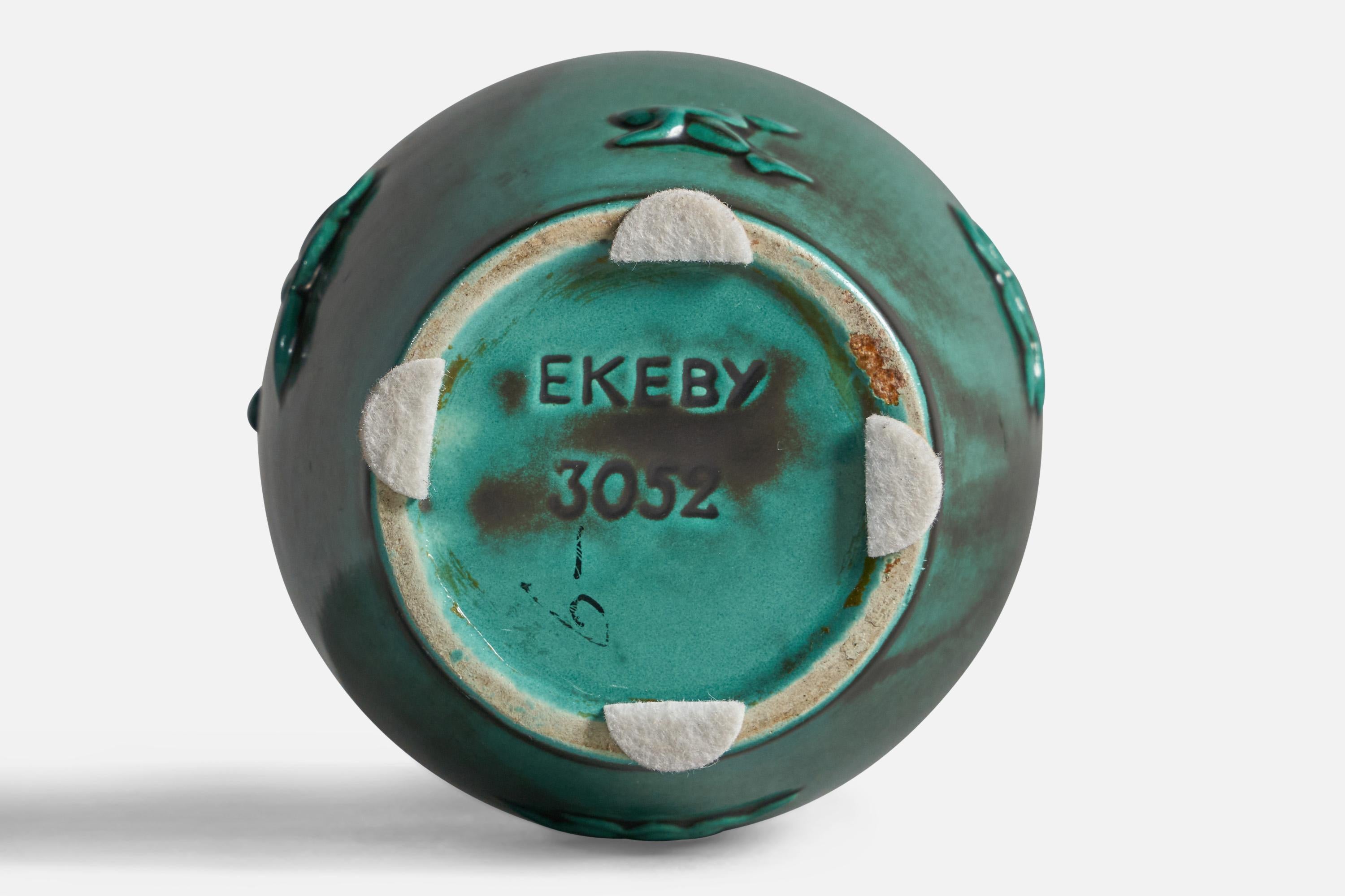 Poterie Vase en faïence de Upsala Ekeby, Suède, années 1930 en vente