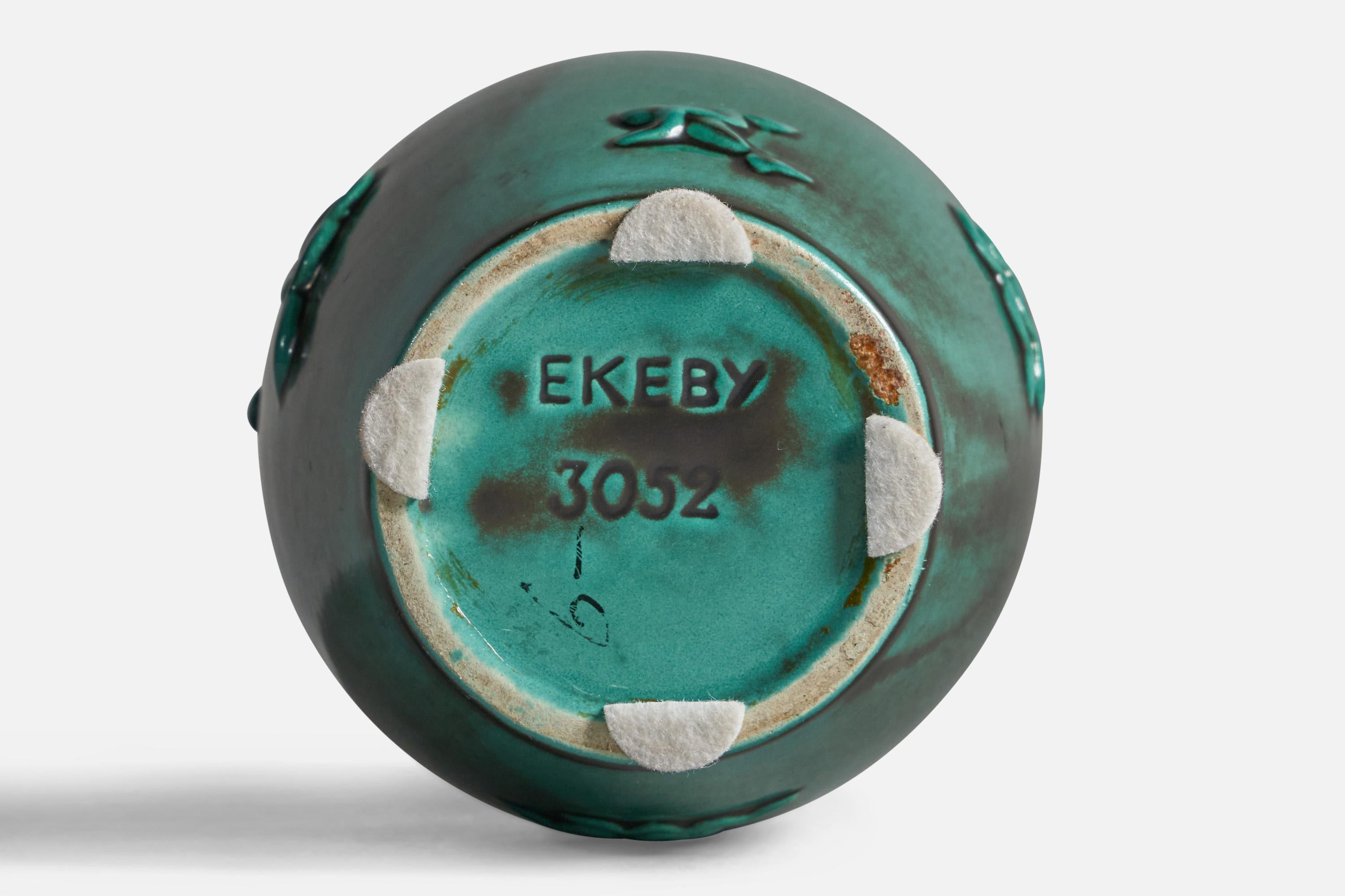 Upsala Ekeby, Vase, Earthenware, Sweden, 1930s For Sale 1