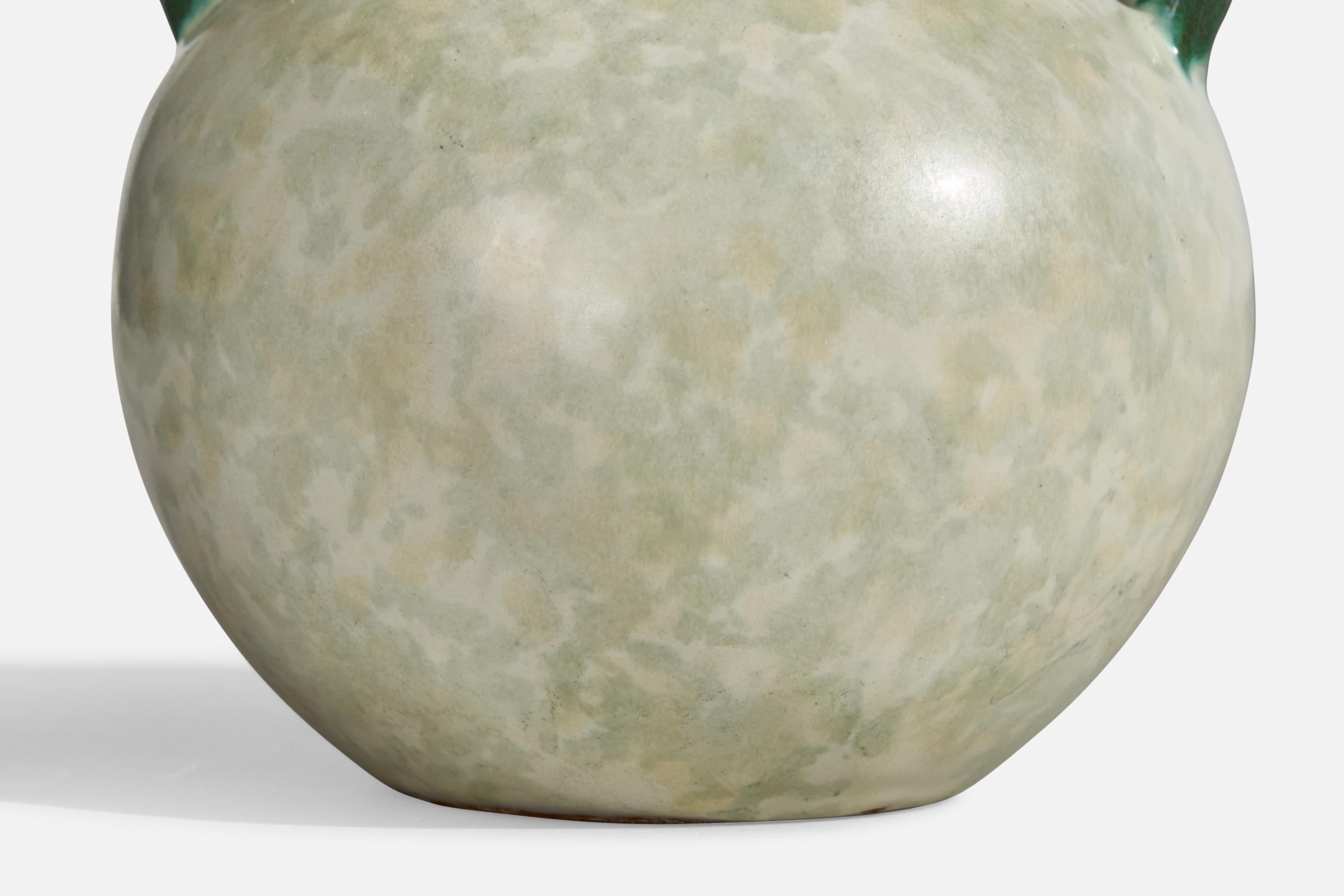 Cotto Upsala Ekeby, Vaso, Terracotta, Svezia, anni '1930 in vendita