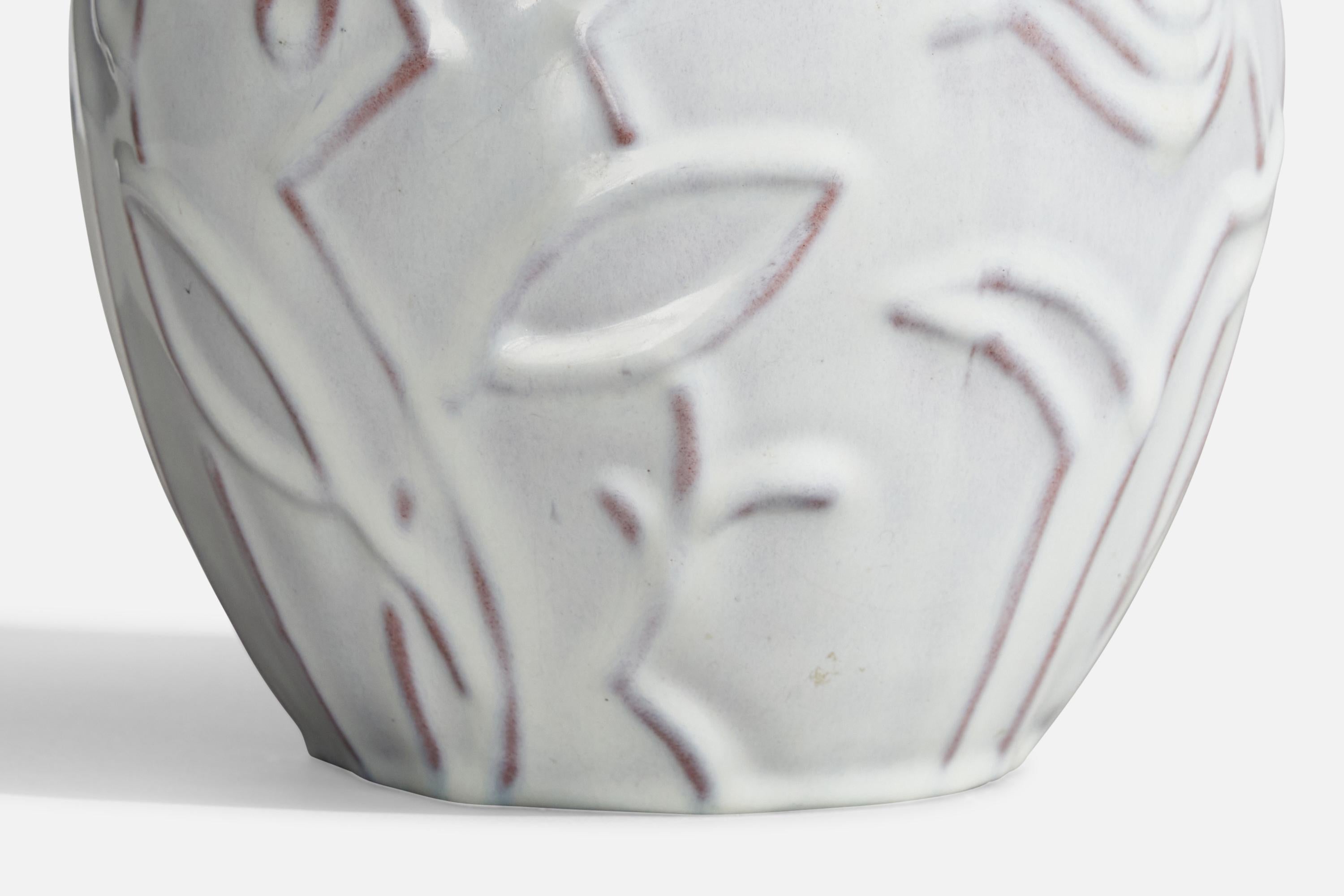 Poterie Vase en faïence de Upsala Ekeby, Suède, années 1930 en vente