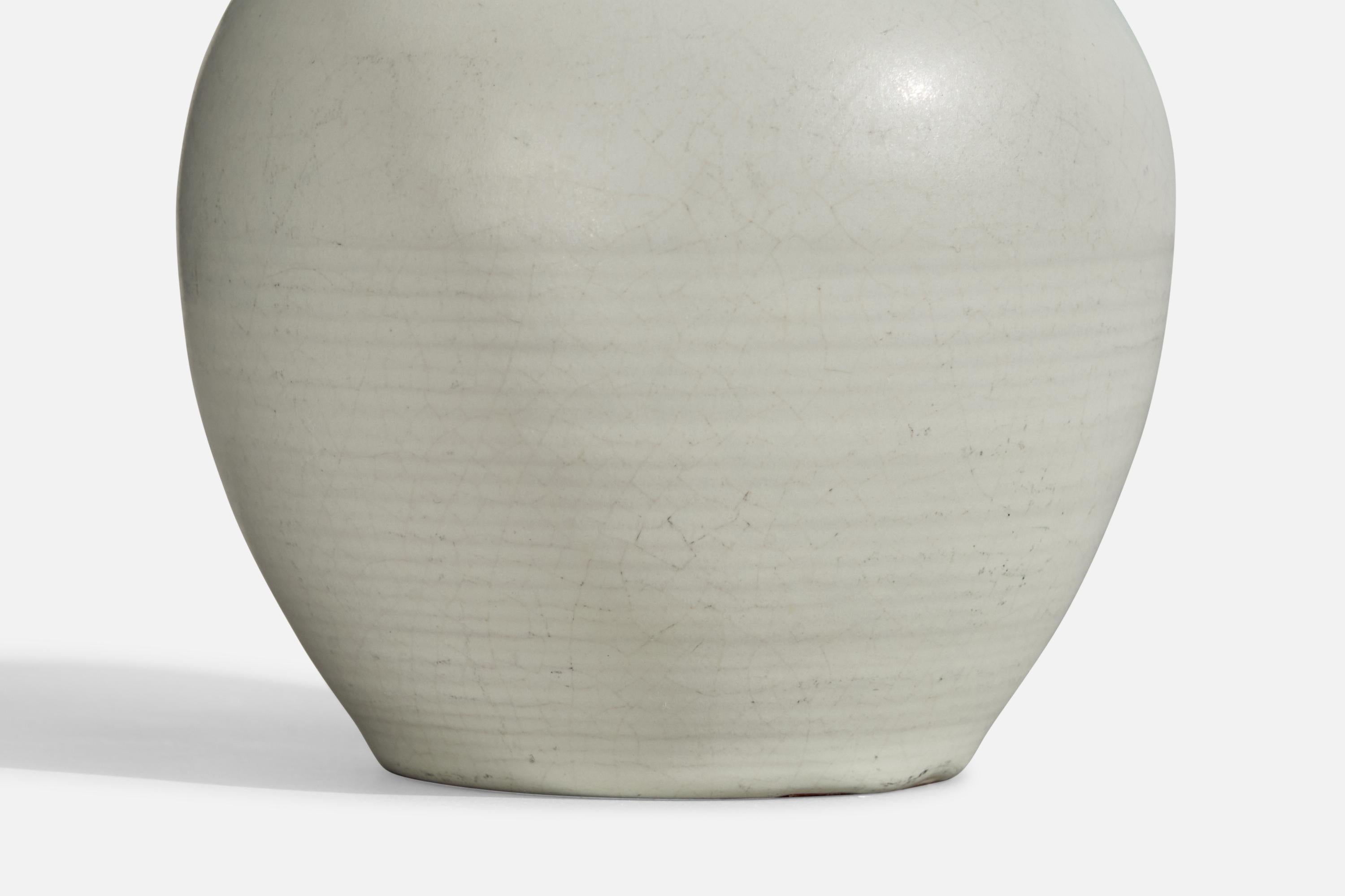 Cotto Upsala Ekeby, Vaso, Terracotta, Svezia, anni '1930 in vendita