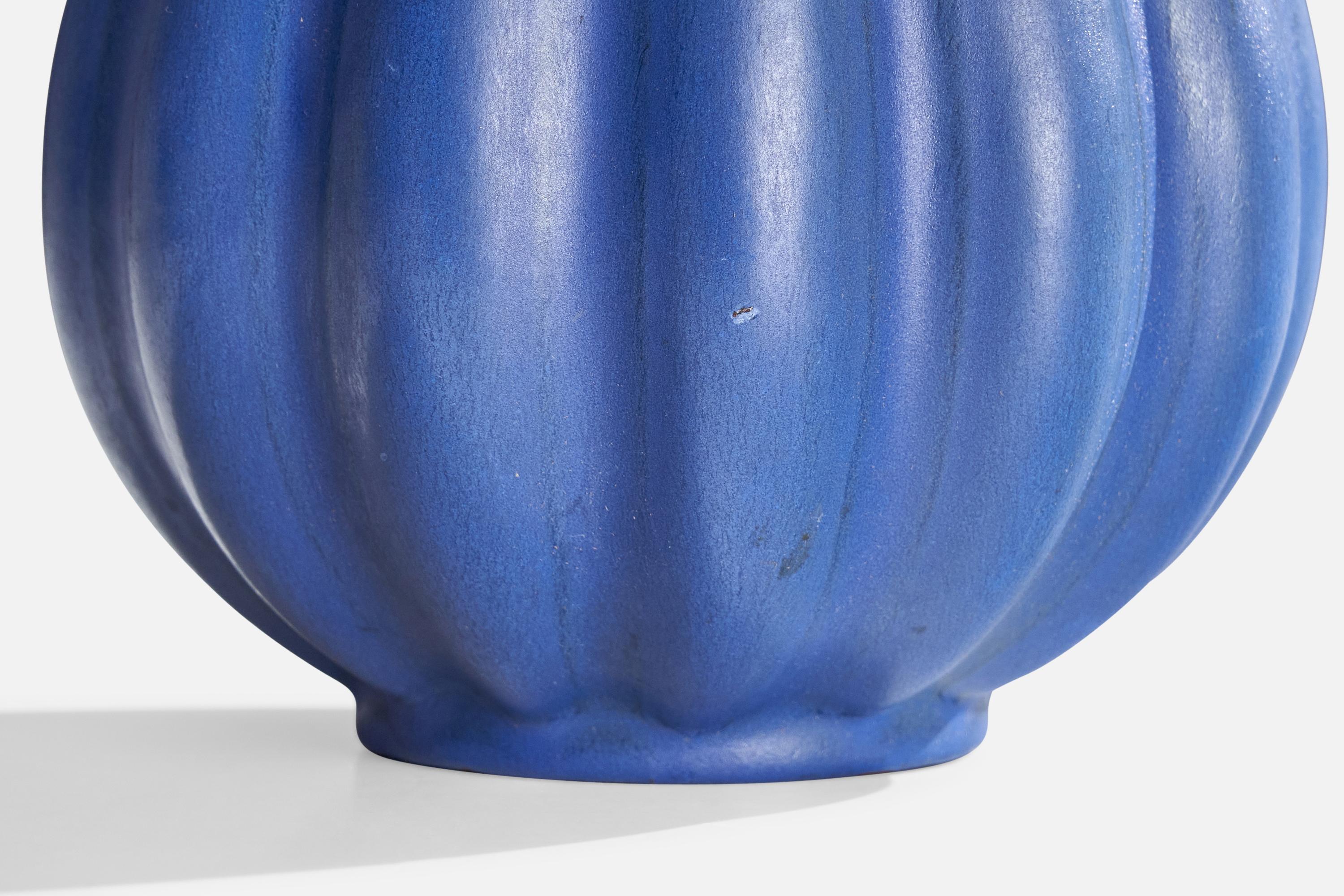 Cotto Upsala Ekeby, Vaso, Terracotta, Svezia, anni '1930 in vendita
