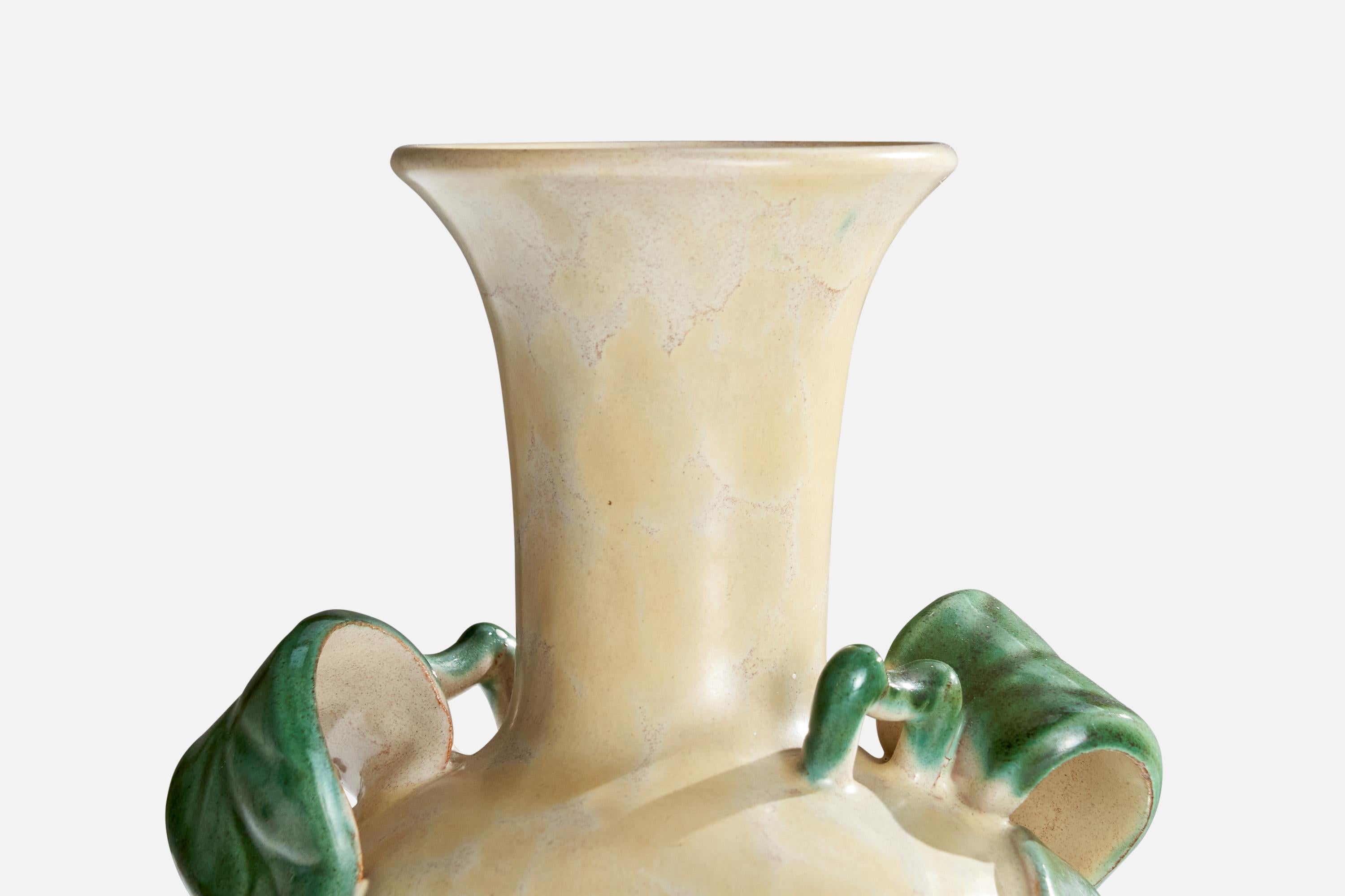 Poterie Vase en faïence de Upsala Ekeby, Suède, années 1930 en vente