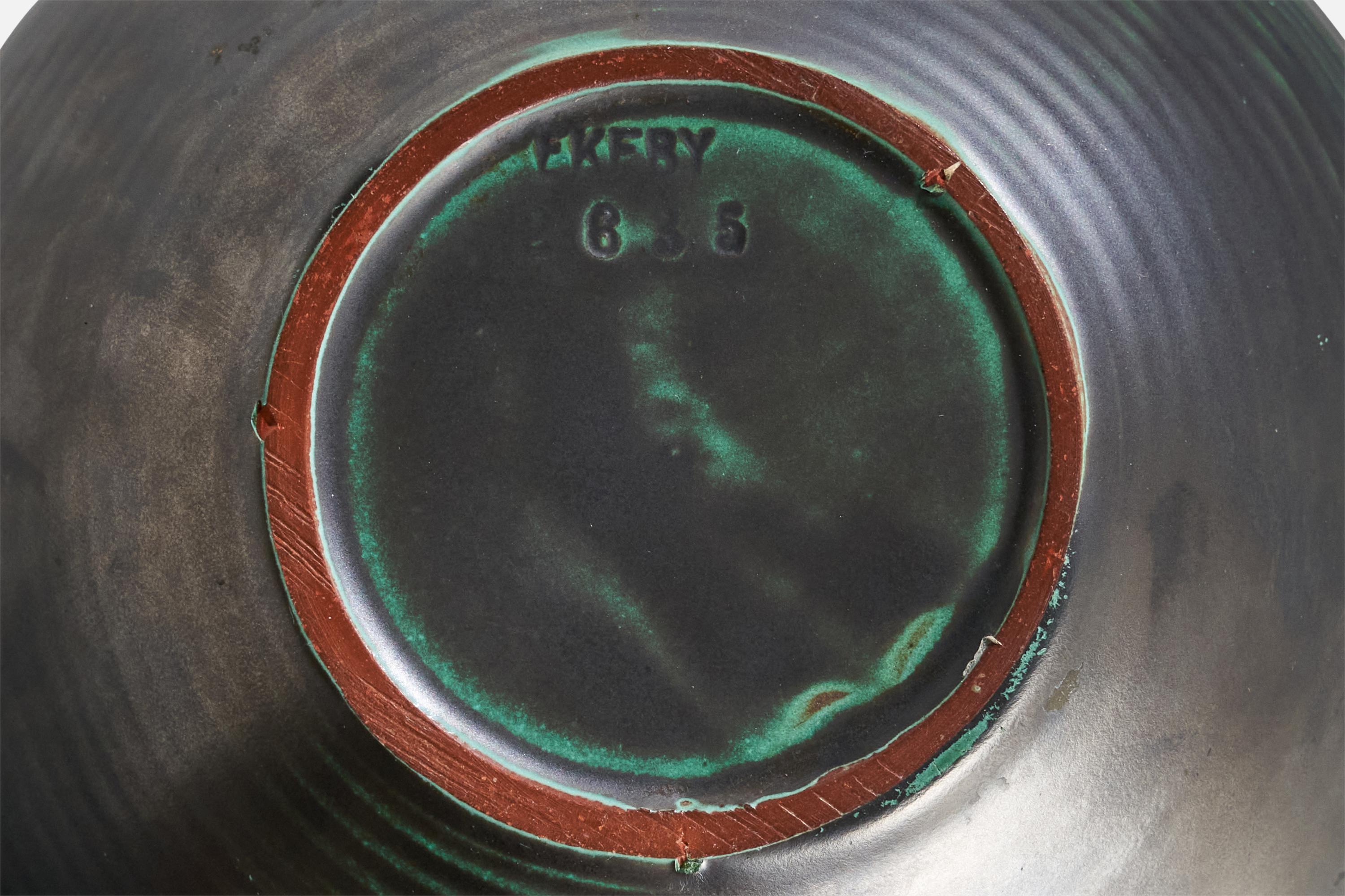 Upsala Ekeby, Vaso, Terracotta, Svezia, anni '1930 in vendita 1