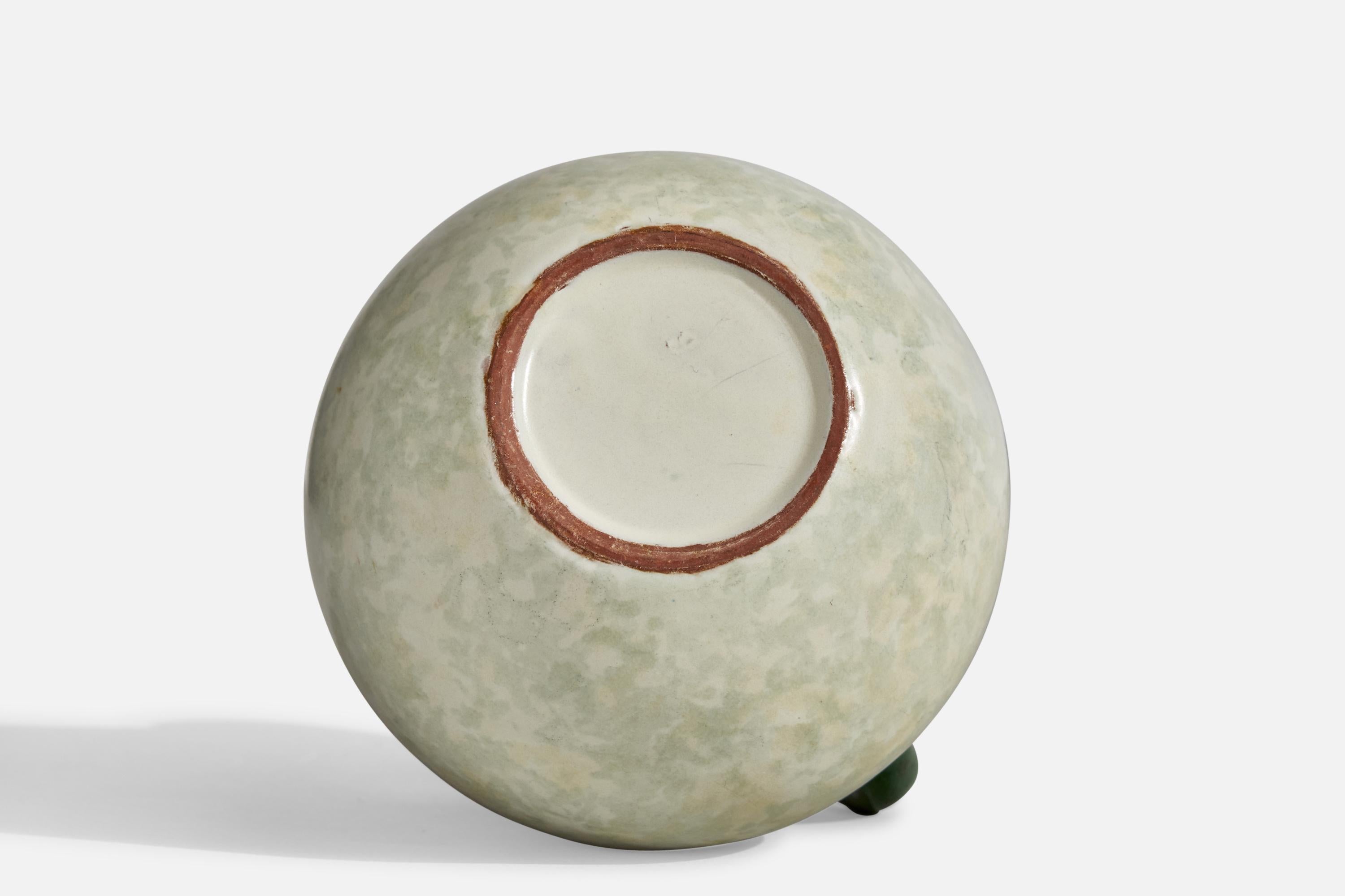 Upsala Ekeby, Vaso, Terracotta, Svezia, anni '1930 in vendita 1