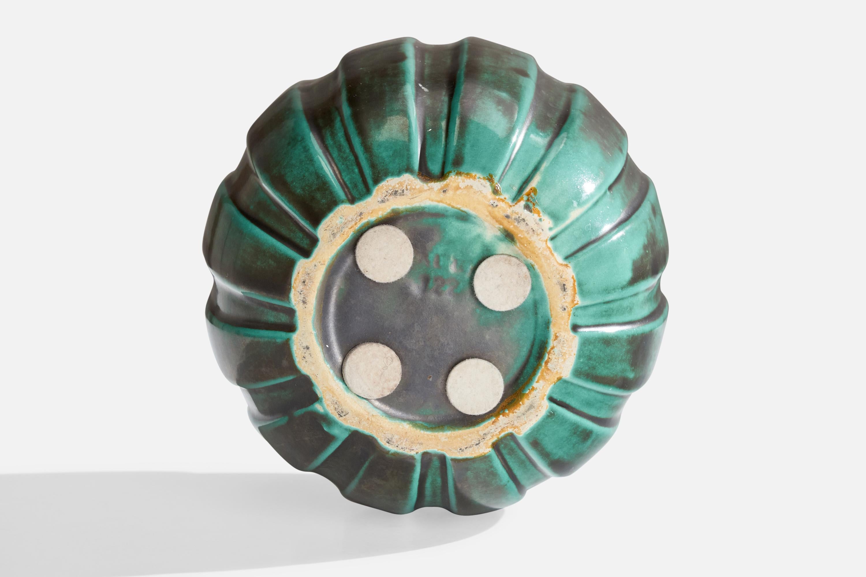 Upsala Ekeby, Vaso, Terracotta, Svezia, anni '1930 in vendita 1