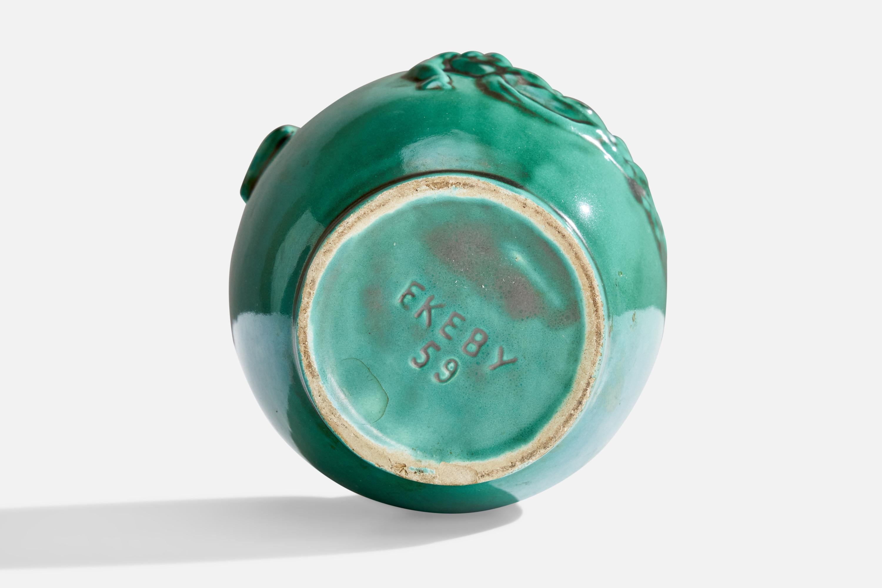 Upsala Ekeby, Vase, Earthenware, Sweden, 1930s For Sale 3