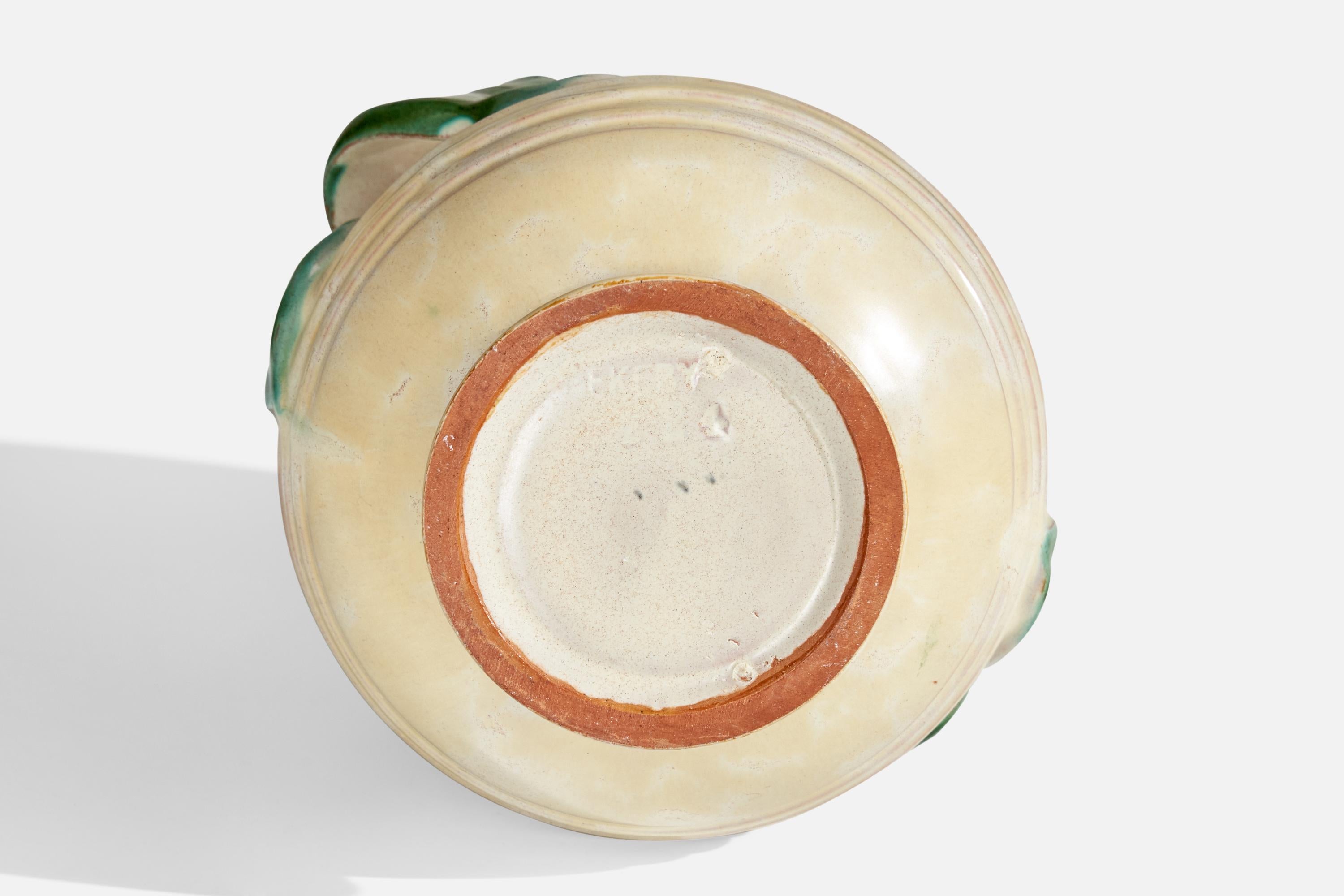 Vase en faïence de Upsala Ekeby, Suède, années 1930 en vente 2