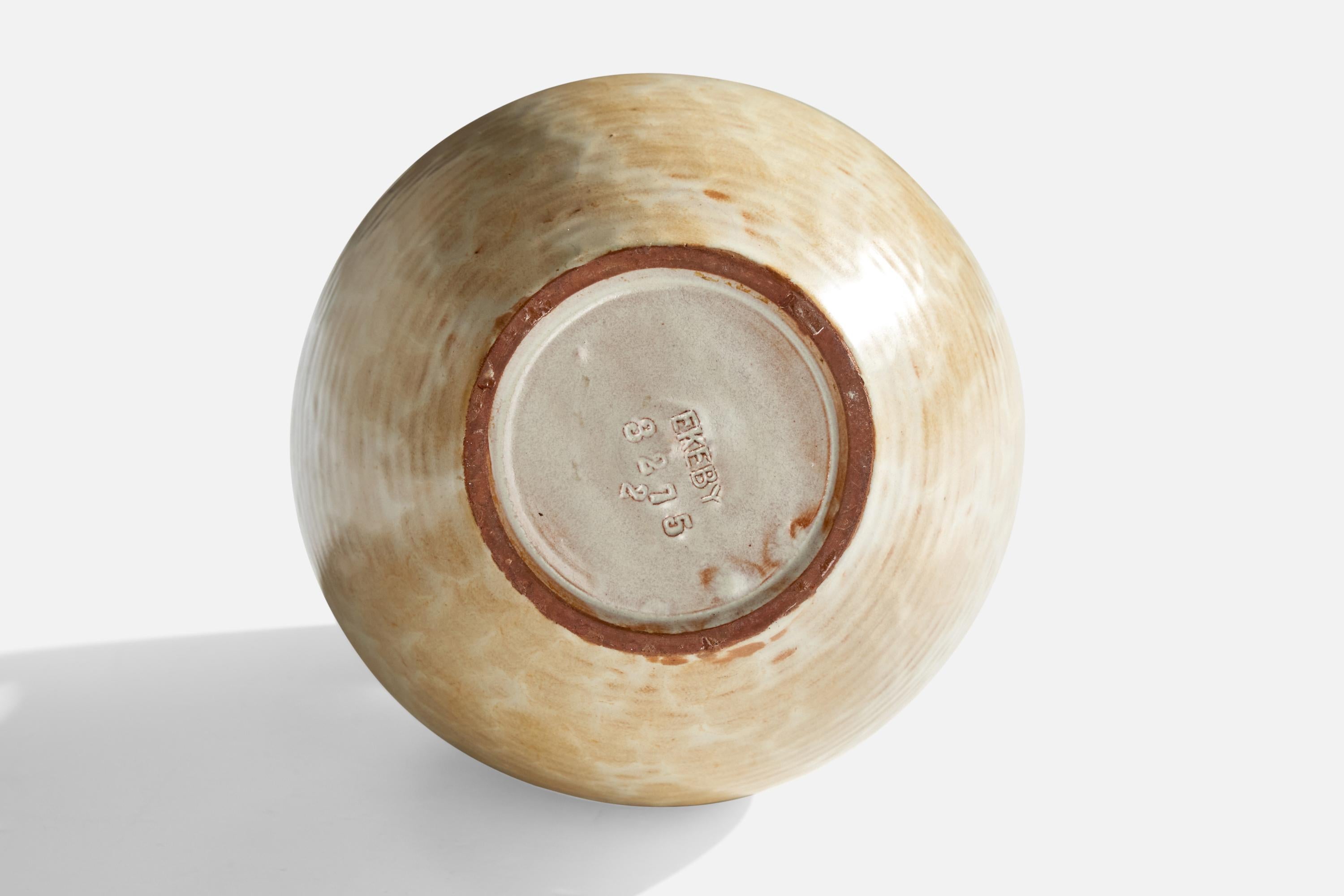 Vase en faïence de Upsala Ekeby, Suède, années 1930 en vente 2
