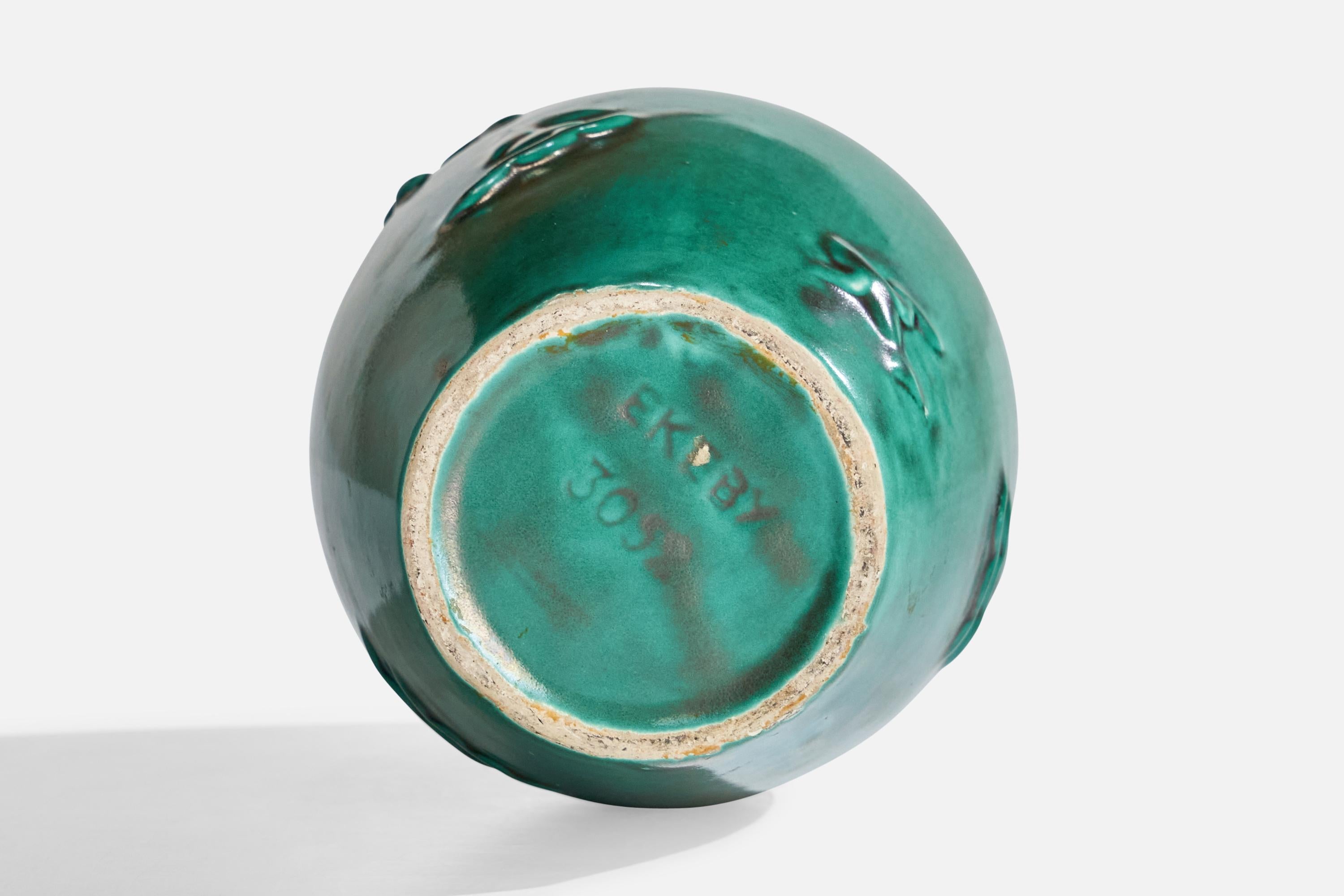 Vase en faïence de Upsala Ekeby, Suède, années 1930 en vente 2