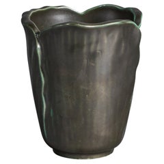 Upsala Ekeby, Vase, Earthenware, Sweden, 1930s