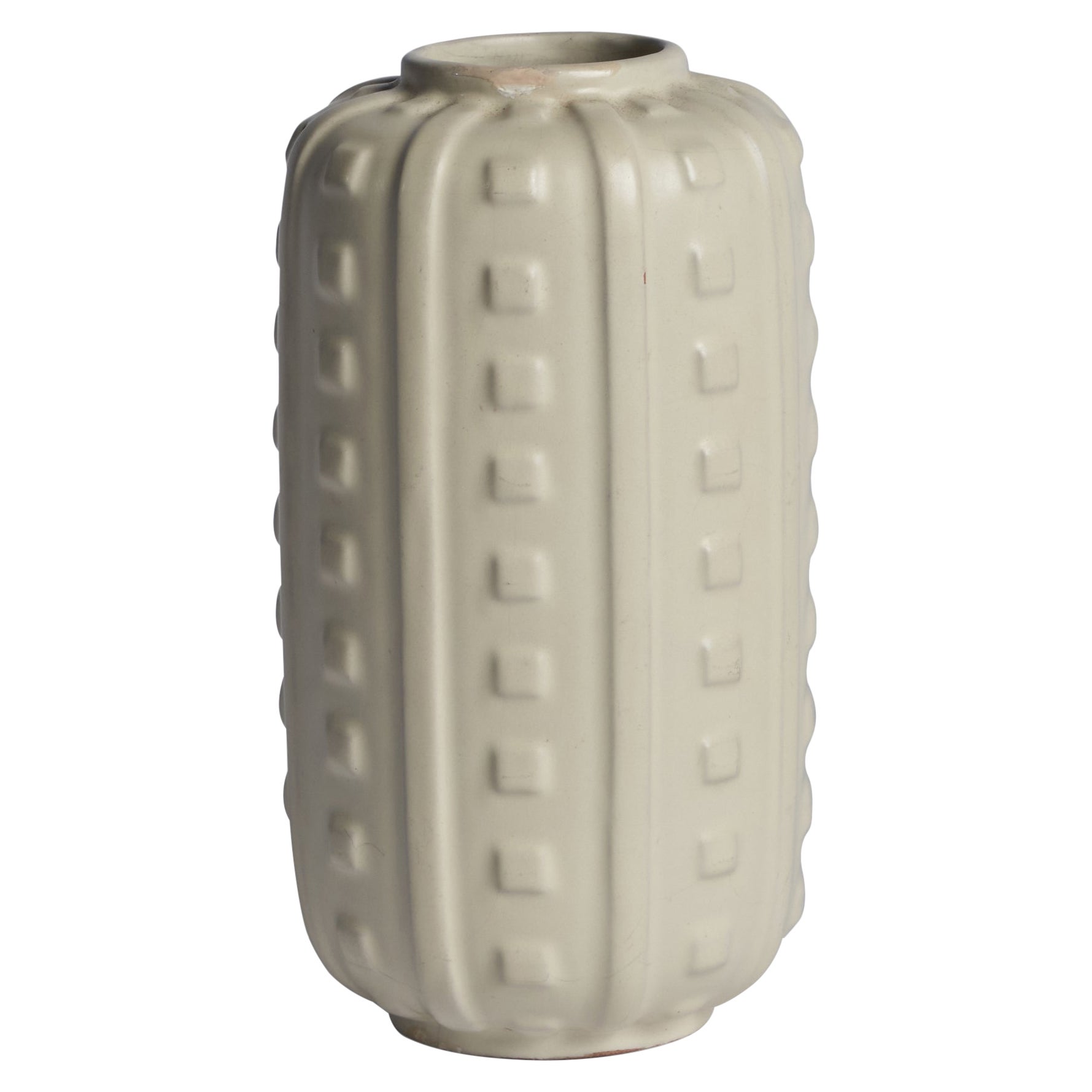 Upsala Ekeby, Vase, Earthenware, Sweden, 1930s