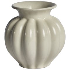 Upsala Ekeby, Vase, Earthenware, Sweden, 1930s