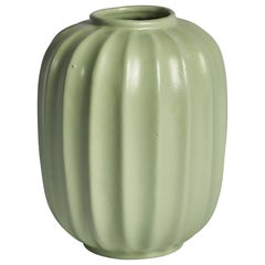 Upsala Ekeby, Vase, Earthenware, Sweden, 1930s