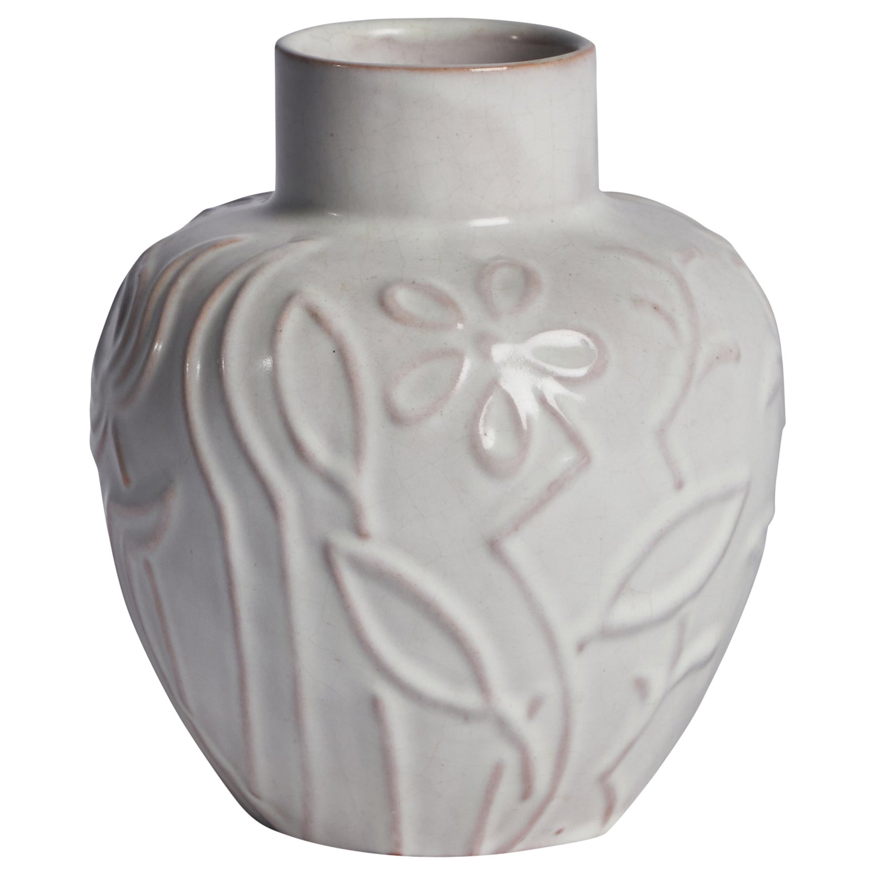Upsala Ekeby, Vaso, Terracotta, Svezia, anni '1930