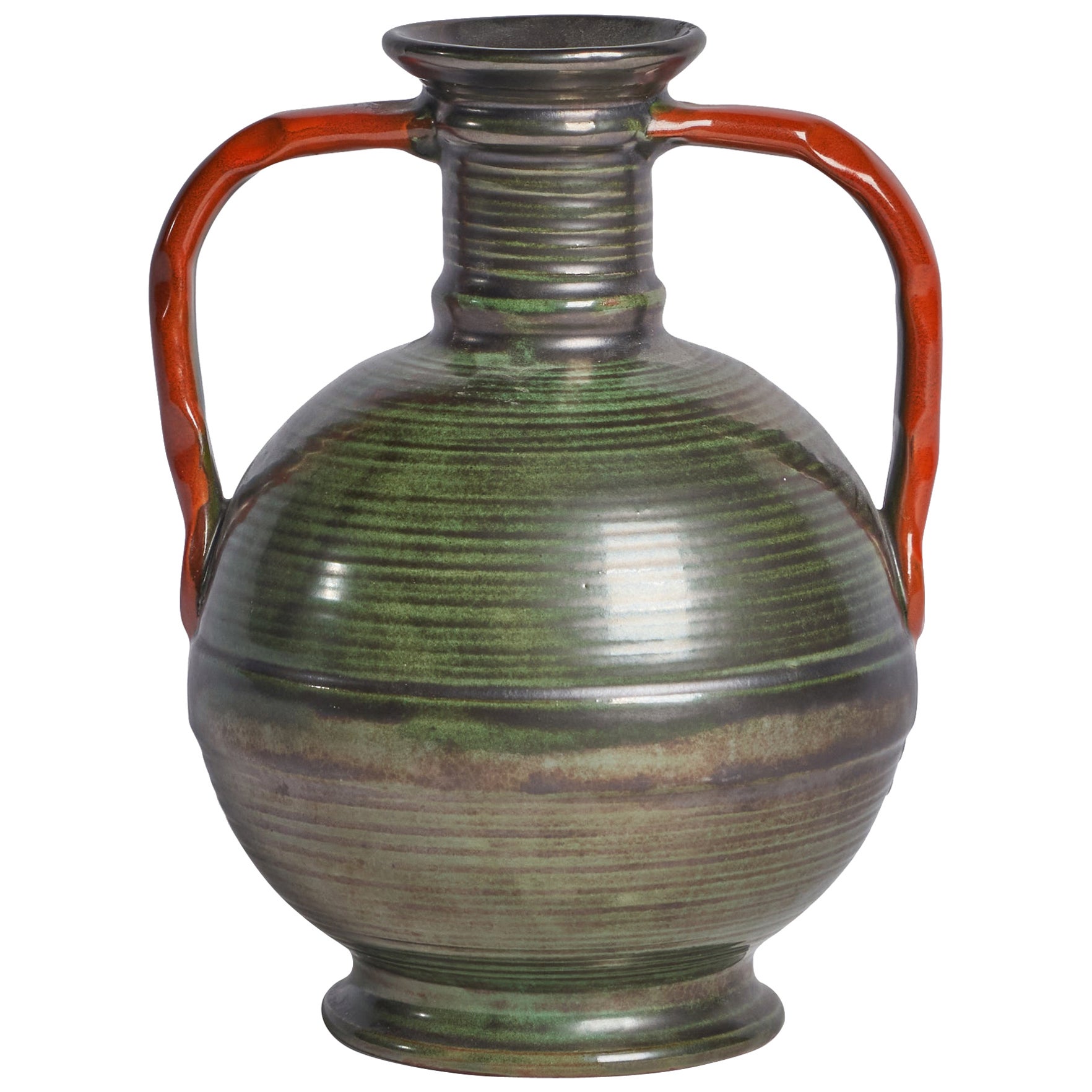 Upsala Ekeby, Vaso, Terracotta, Svezia, anni '1930