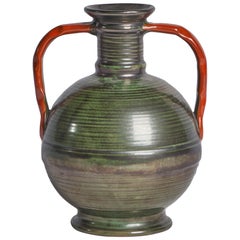 Upsala Ekeby, Vaso, Terracotta, Svezia, anni '1930