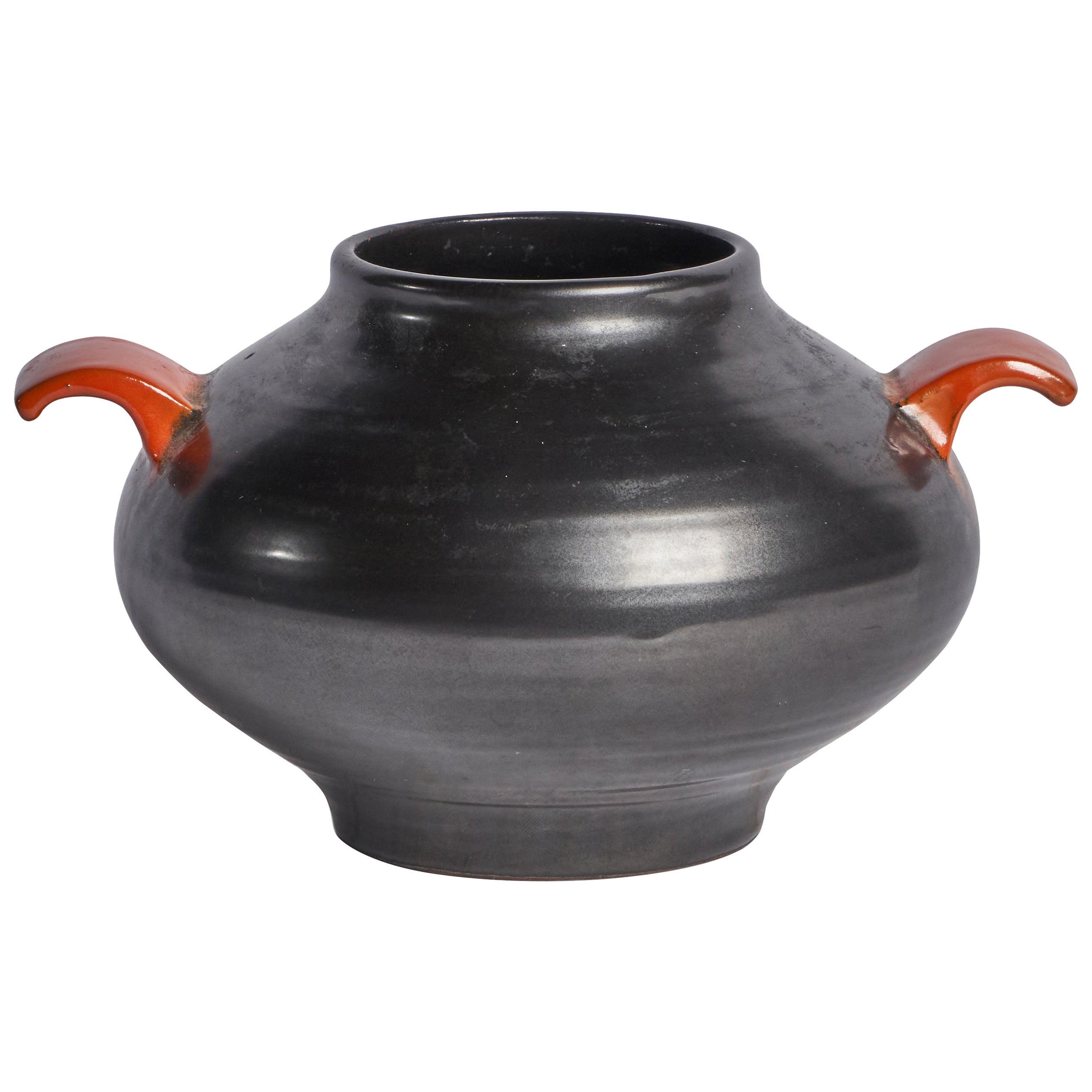Upsala Ekeby, Vase, Earthenware, Sweden, 1930s