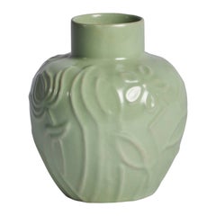 Upsala Ekeby, Vase, Earthenware, Sweden, 1930s