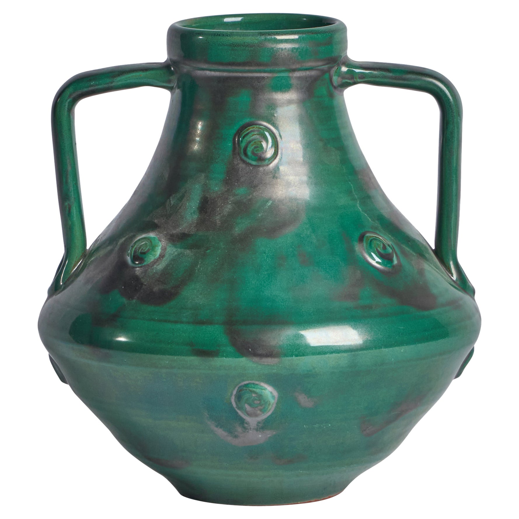 Upsala Ekeby, Vase, Earthenware, Sweden, 1930s