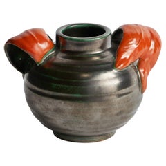 Upsala Ekeby, Vaso, Terracotta, Svezia, anni '1930