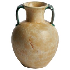 Upsala Ekeby, Vase, Earthenware, Sweden, 1930s