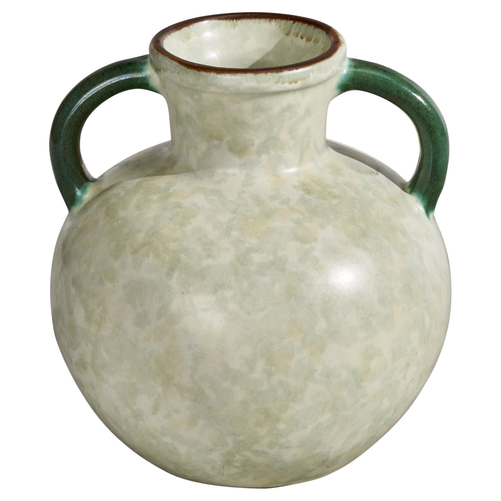 Upsala Ekeby, Vase, Earthenware, Sweden, 1930s