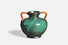 Upsala Ekeby, Jarrón, loza, Suecia, década de 1940