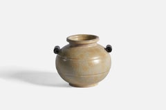 Upsala Ekeby, Vase, Earthenware, Sweden, 1940s