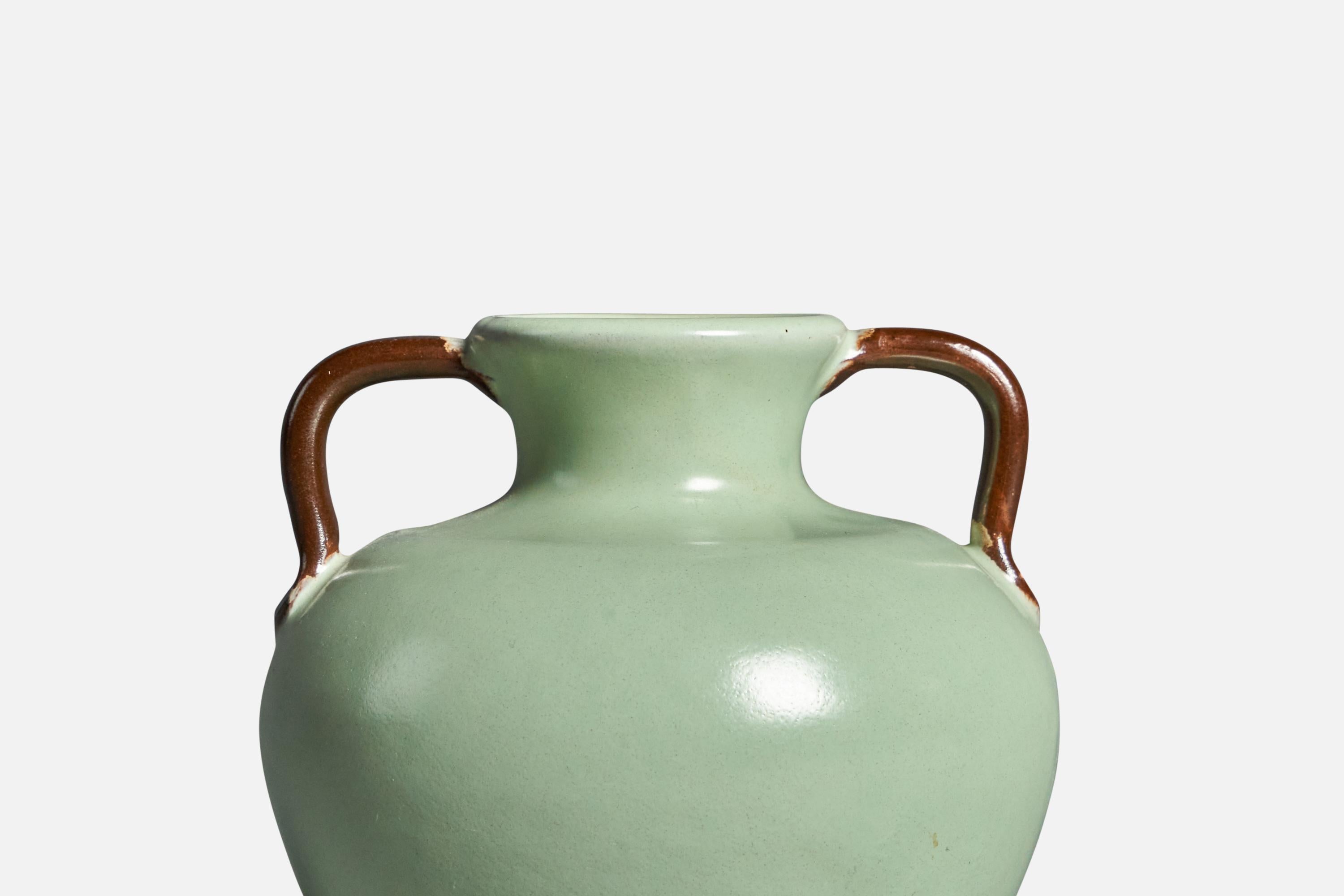 Suédois Vase en faïence de Upsala Ekeby, Suède, années 1940 en vente