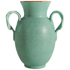 Upsala-Ekeby, Vase, Earthenware, Sweden, 1940s