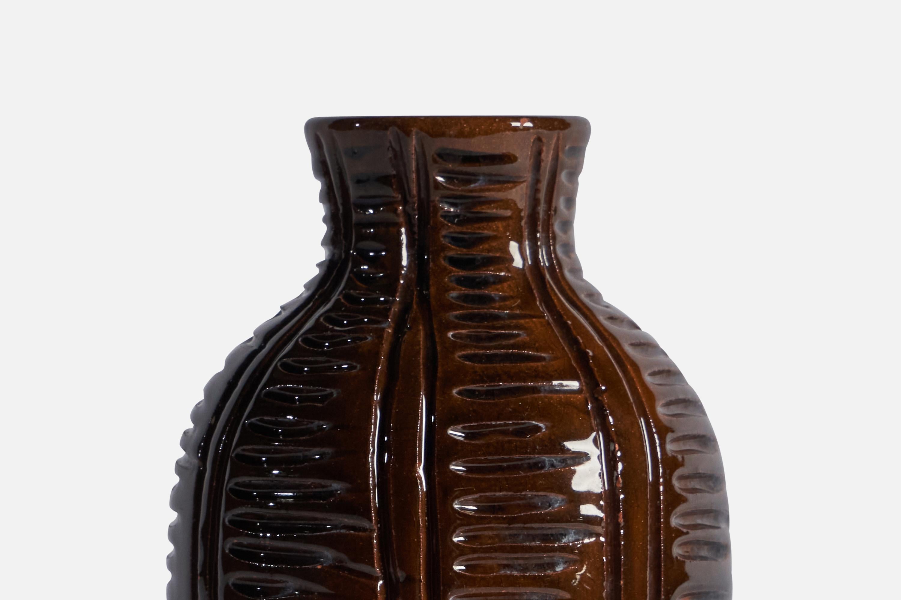 Swedish Upsala Ekeby, Vase, Earthenware, Sweden, 1950s For Sale