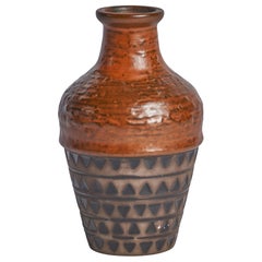 Upsala Ekeby, Vase, Earthenware, Sweden, 1950s