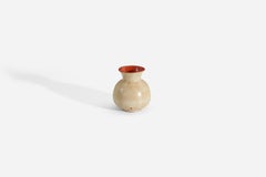 Upsala Ekeby, Vaso, Terracotta smaltata, Svezia, anni '40
