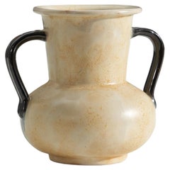 Upsala-Ekeby, Vase, Glazed Earthenware, Sweden, 1940s
