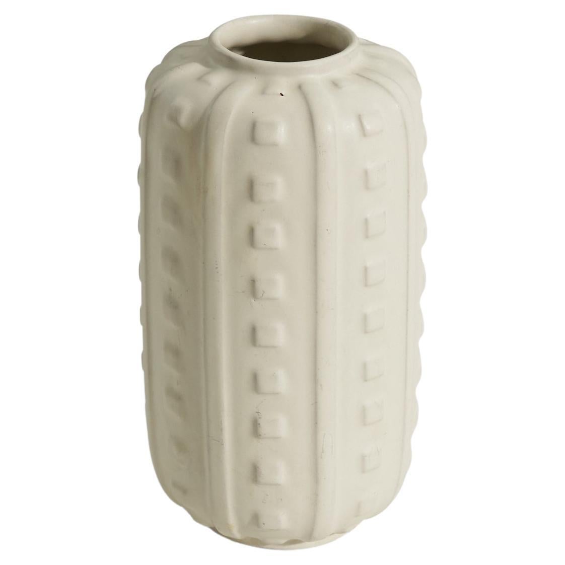 Upsala Ekeby, Vaso, Terracotta smaltata, Svezia, anni '40
