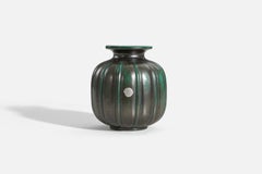 Upsala-Ekeby, Vase, Earthenware, Sweden, 1940s