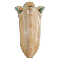 Upsala-Ekeby, Wall Plant Holder, Glazed Earthenware, Sweden, c. 1940s