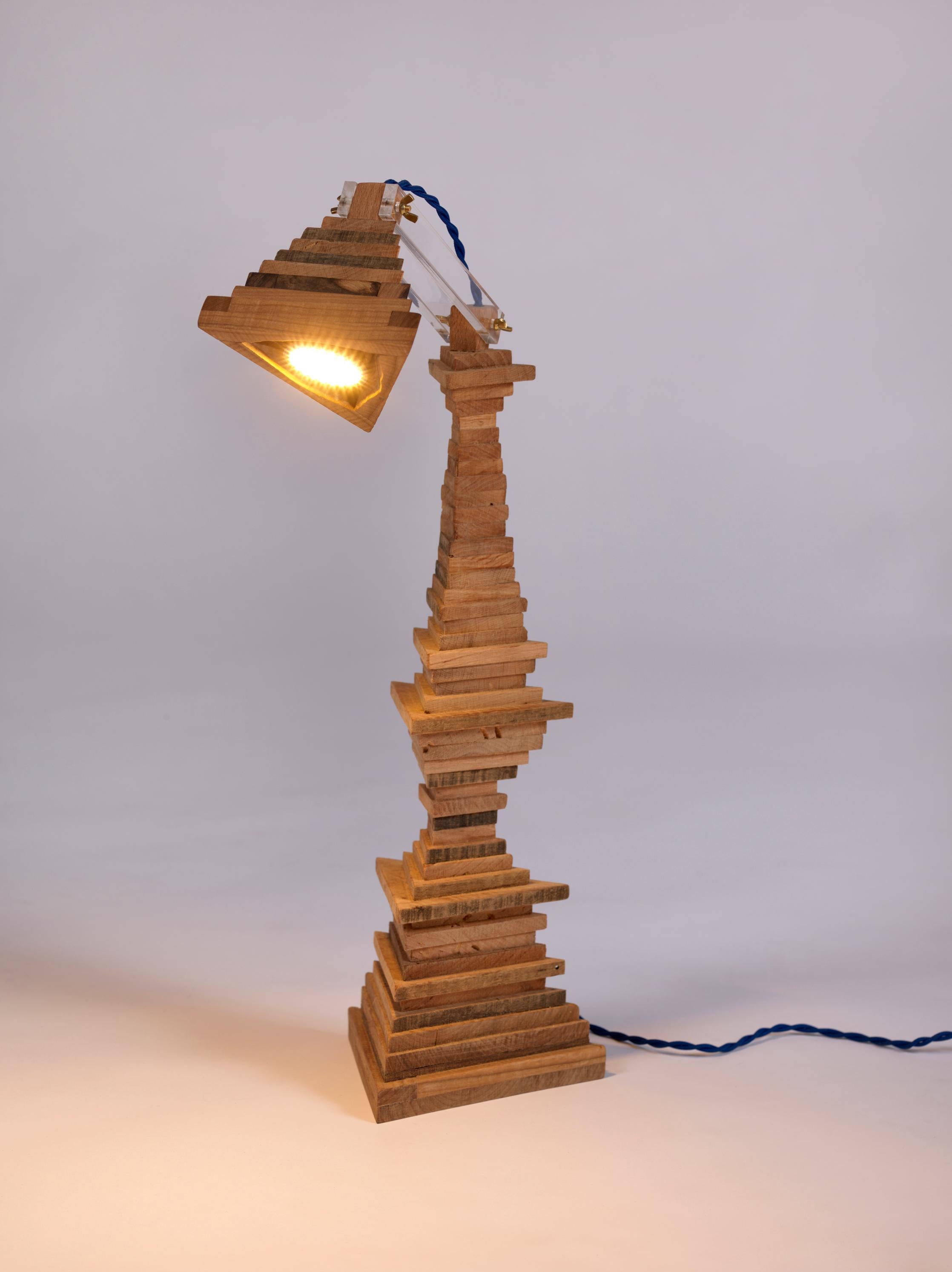 Post-Modern Up]side[down Reading Lamp by Hillsideout For Sale