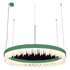 Urano Freedom Green 80 Pendant Light 1 by Alabastro Italiano