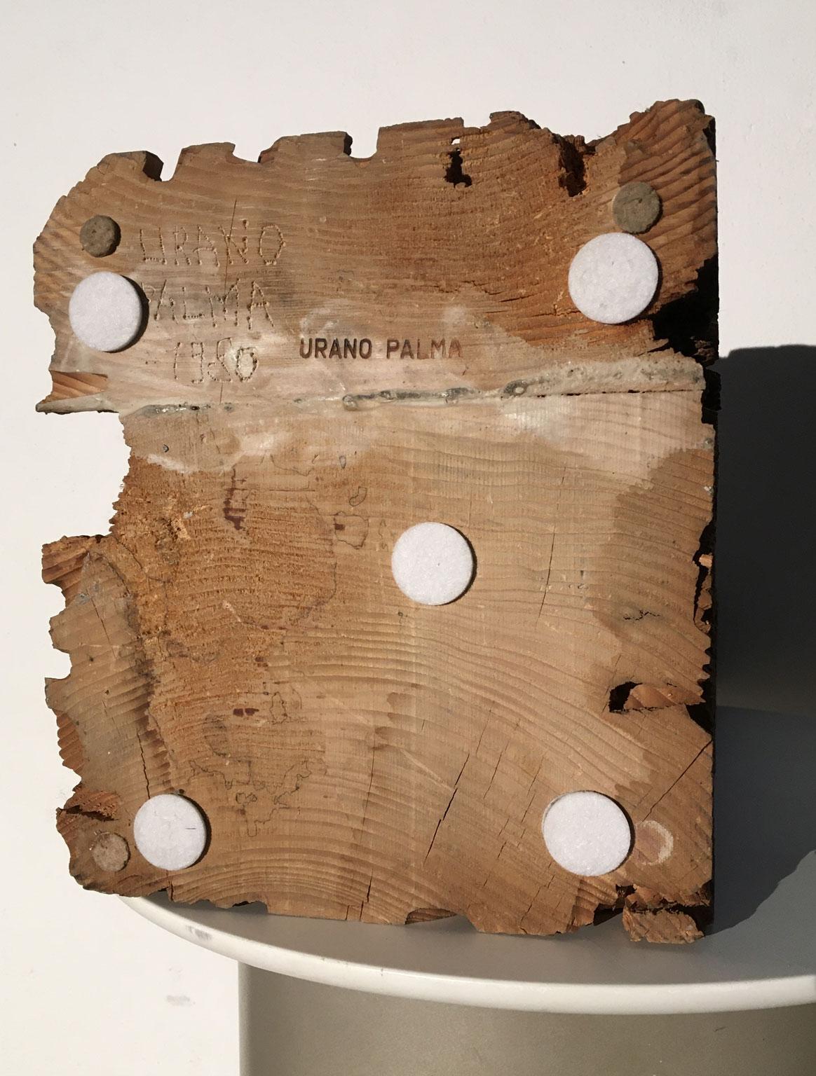 1985 Scultura astratta in legno di Urano Palma Sedia Le sedie in vendita 11
