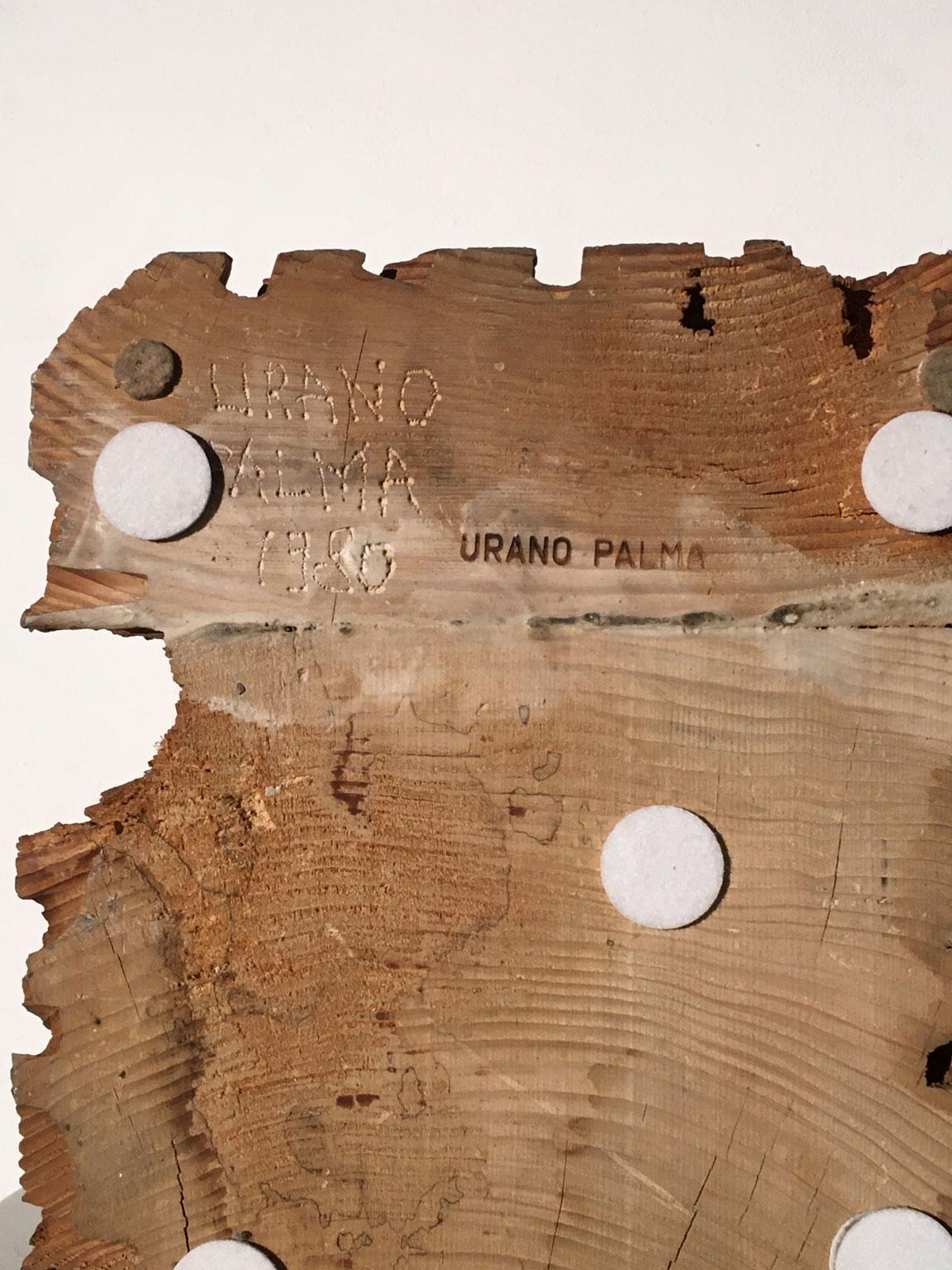1985 Scultura astratta in legno di Urano Palma Sedia Le sedie in vendita 12