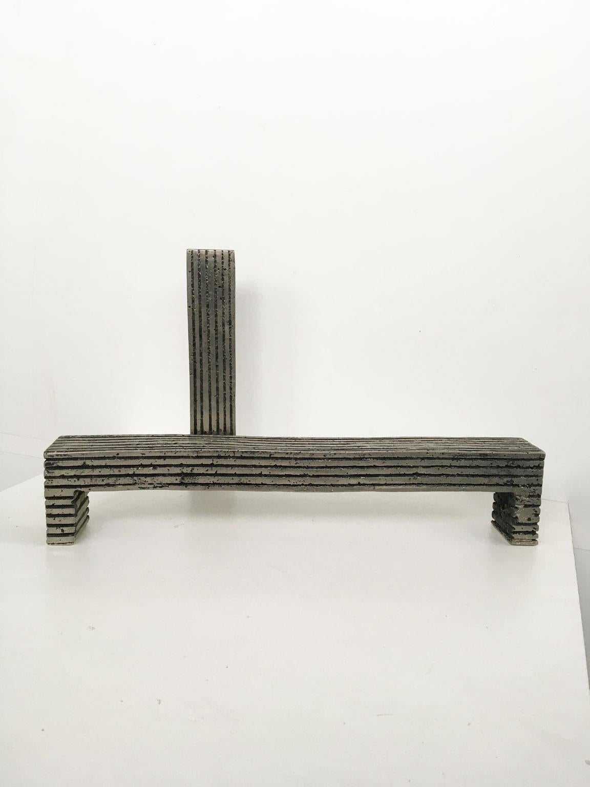 Abstrakte Skulptur Urano Palma Tavolo Del Politico E Sedia im Angebot 11