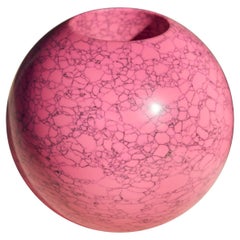 Uranus Vase in French Rose, Crushed Marble and Resin Mix, by Colours of JoYE