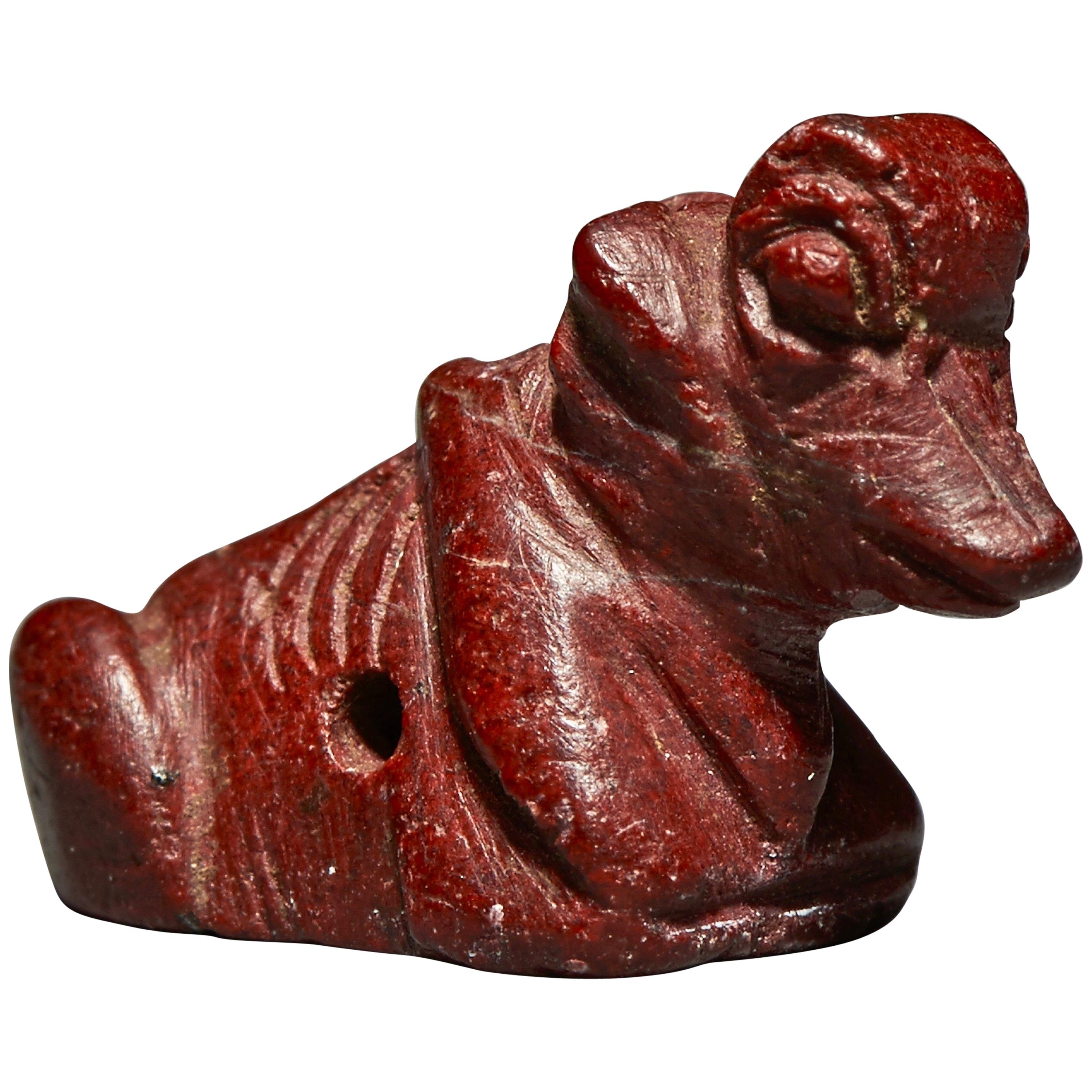 Urartu Seal Amulet in the Form of a Reclining Bovine For Sale