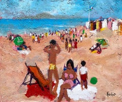 “Beach at Cannes”