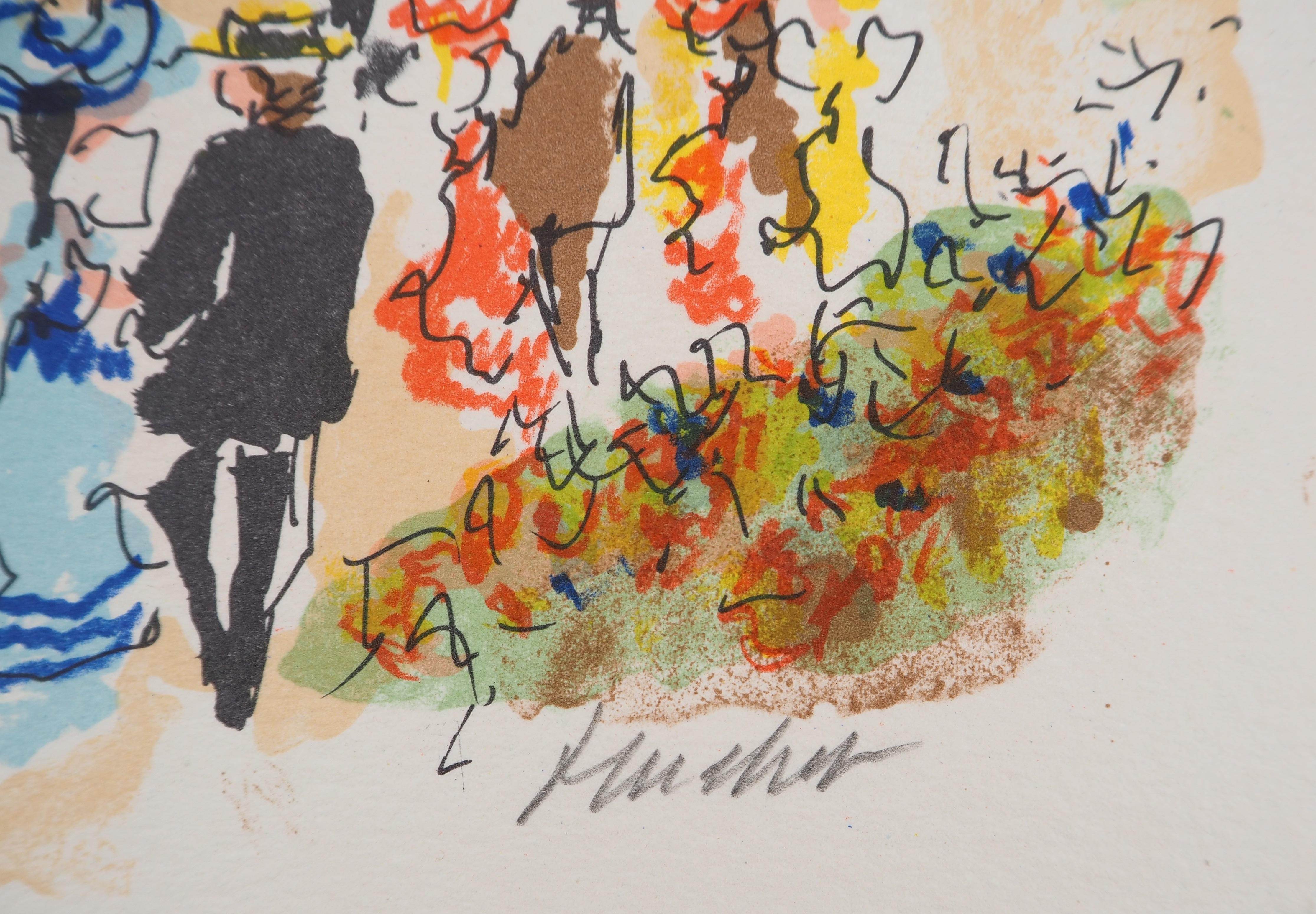 Urbain HUCHET
París : Notre Dame durante el verano, c. 1980

Litografía original
Firmado a lápiz por el artista
Numerado / 350 ejemplares
Sobre vitela Arches 19 x 14 cm (c. 7 x 6 pulg.)

Excelente estado

