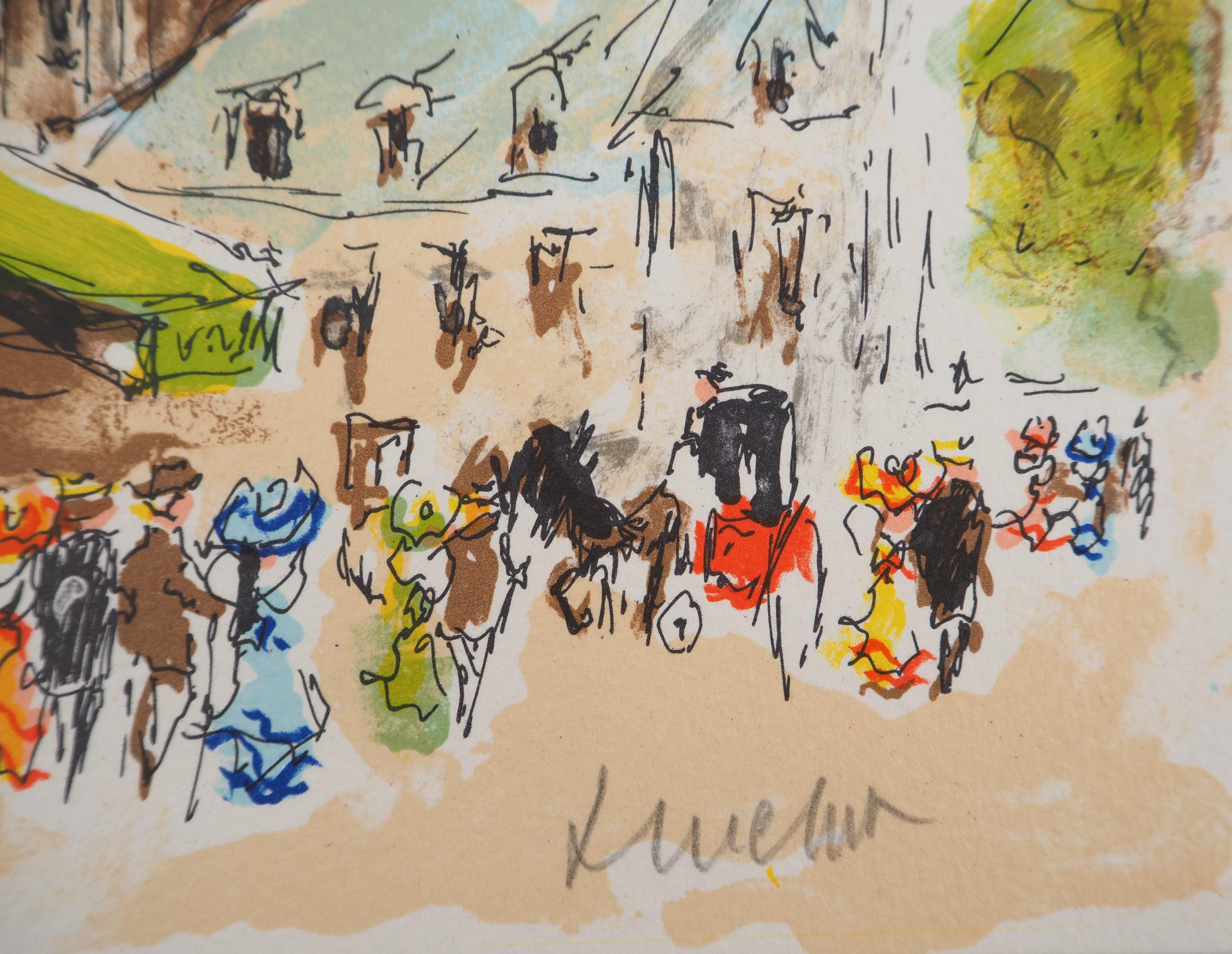 Urbain HUCHET
París : Saint Germain des Pres, c. 1980

Litografía original
Firmado a lápiz por el artista
Numerado / 350 ejemplares
Sobre vitela Arches 15 x 18 cm (c. 6 x 7 in)

Excelente estado