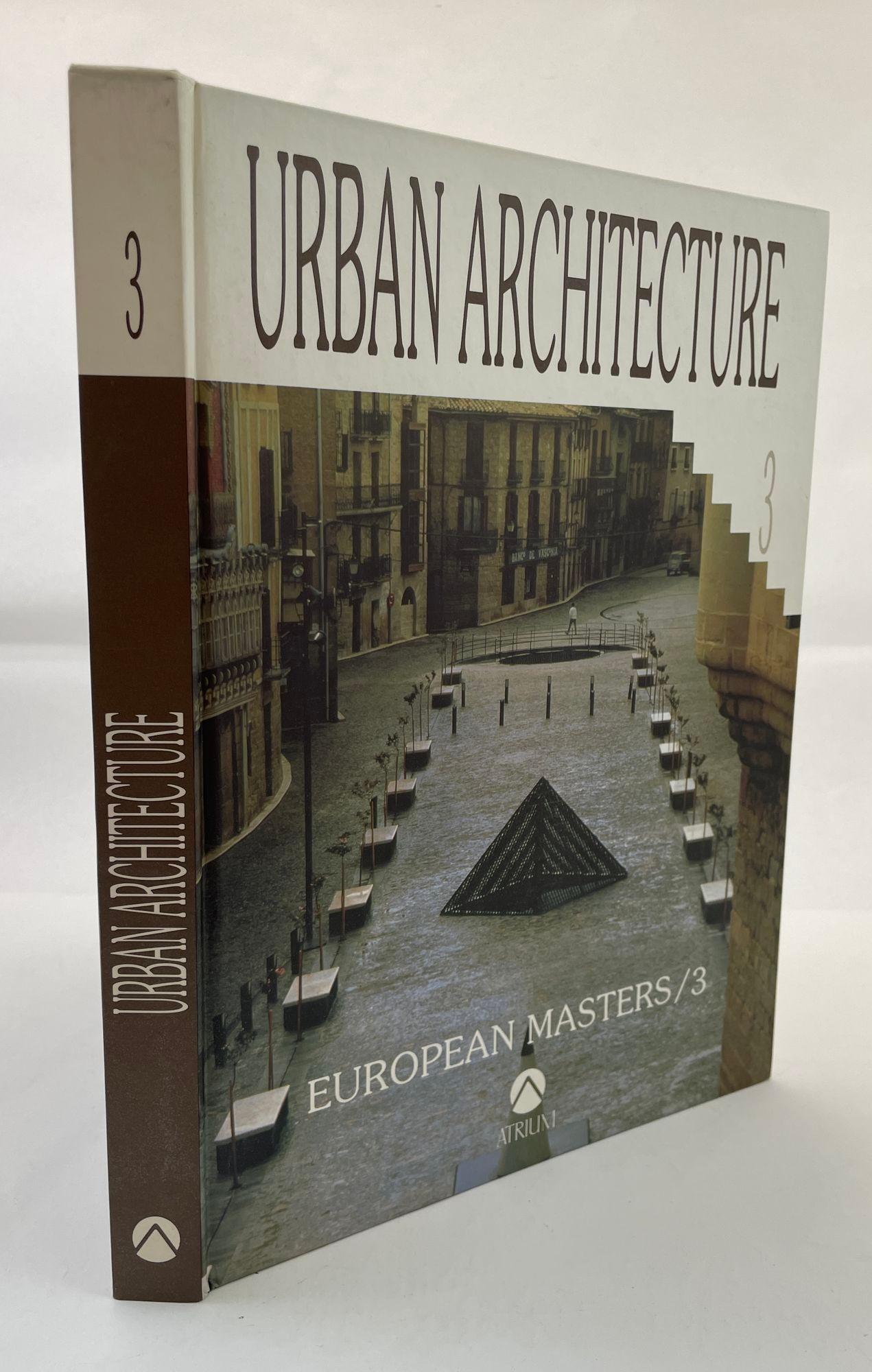 Post-Modern Urban Architecture European Masters/3 Hardcover in Slipcase 1991 For Sale