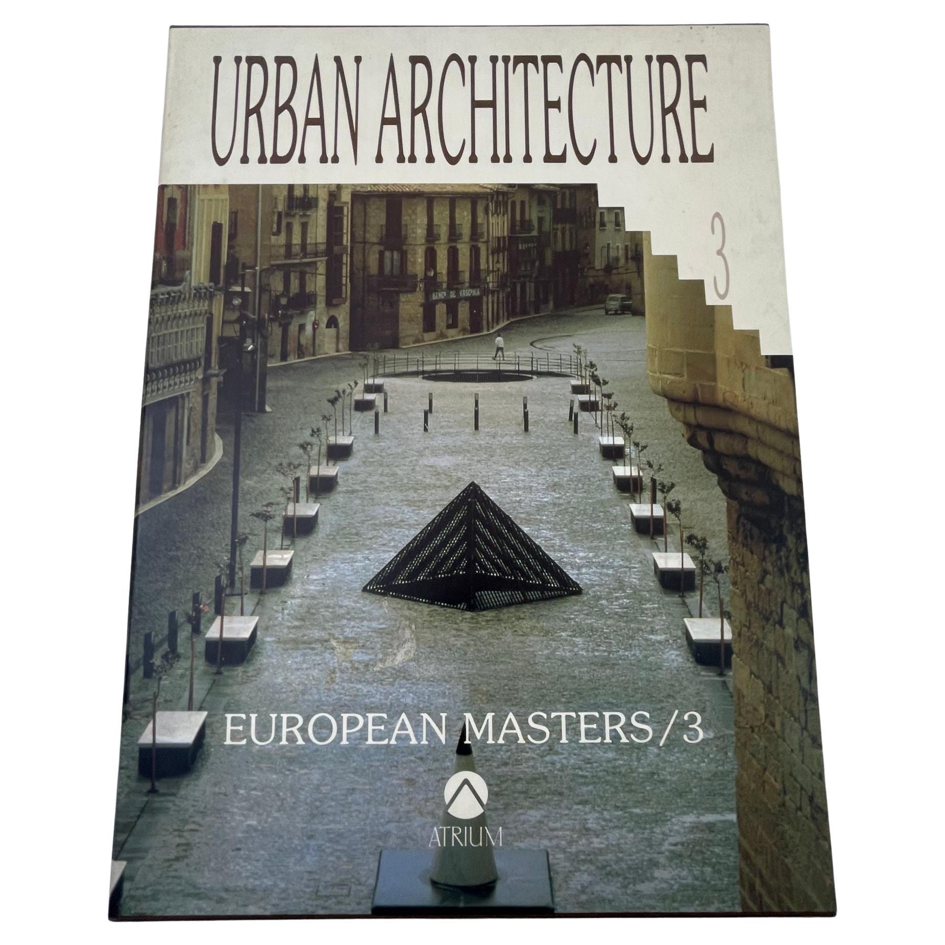 Architettura Urbana European Masters/3 Copertina rigida con custodia 1991
